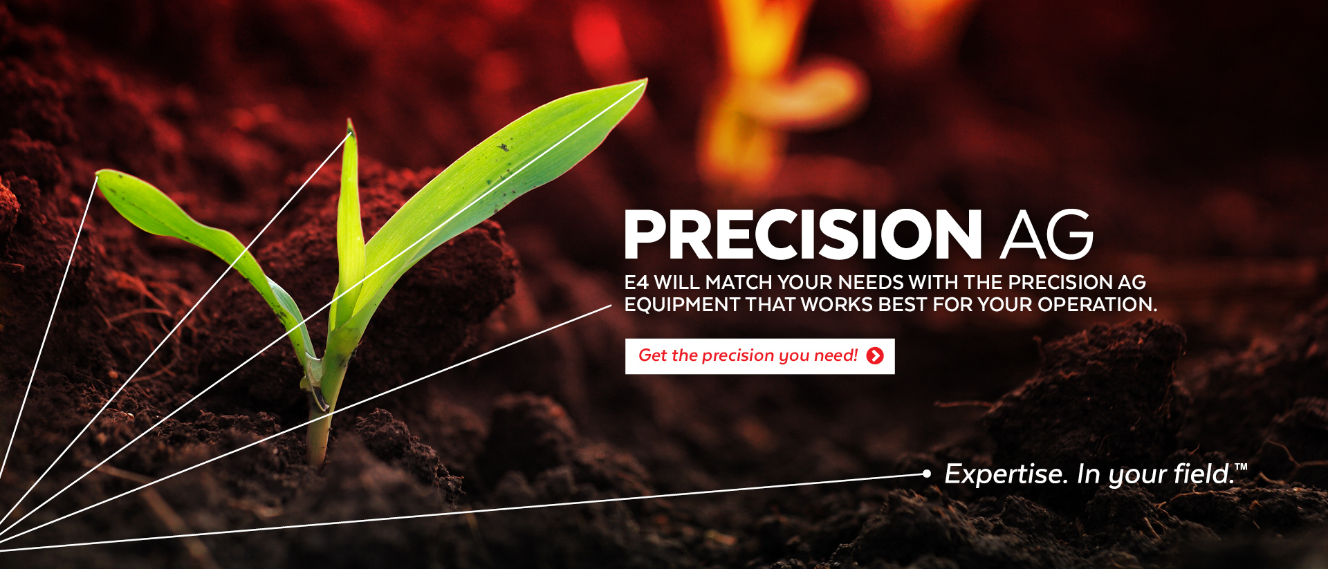 E4 helps with precision ag equipment recommendations and installation