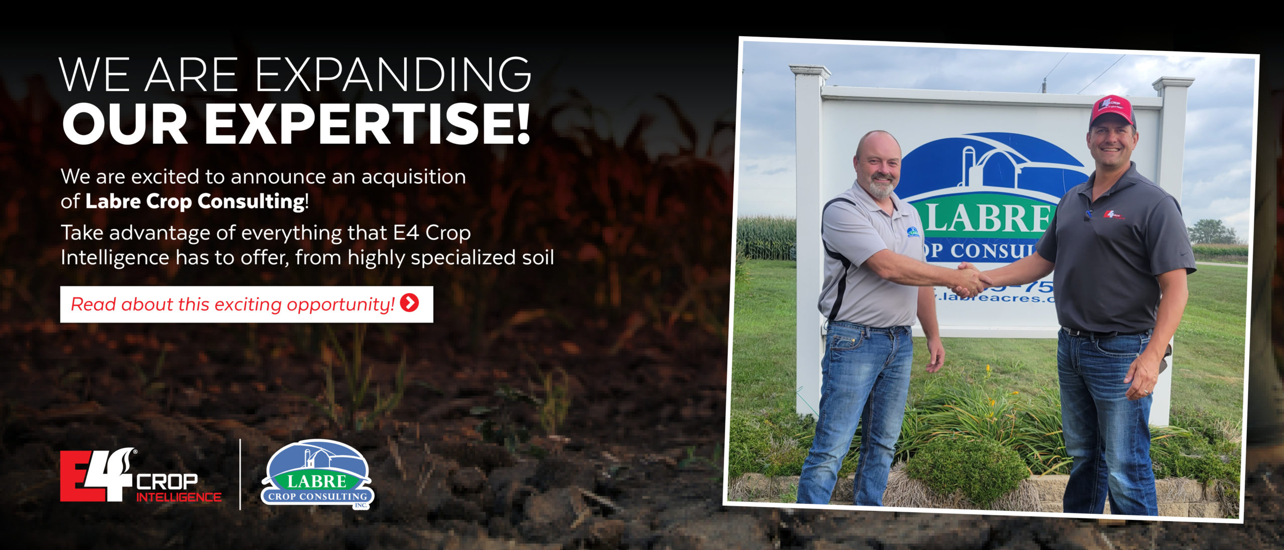 E4 acquires Labre: expands agronomy service capabilities